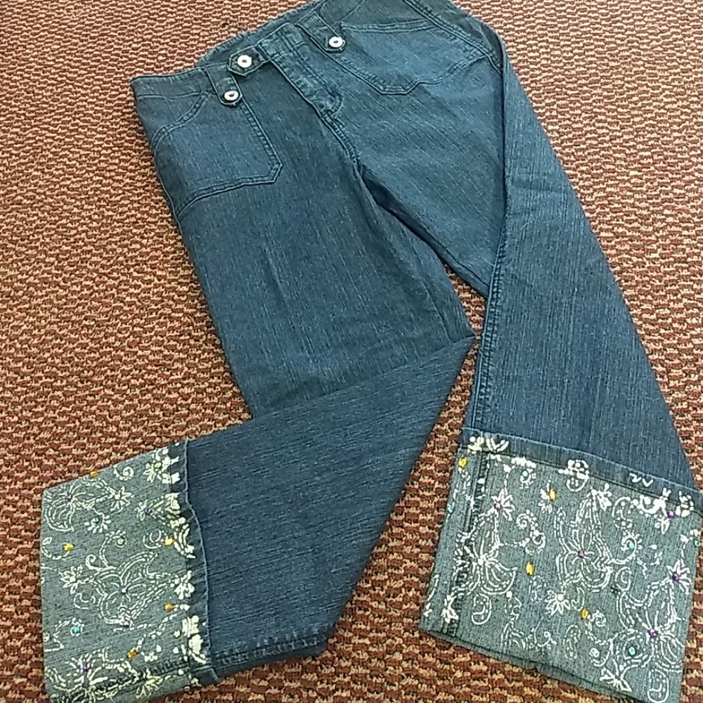 Denim Capris by Metro Style Size 10